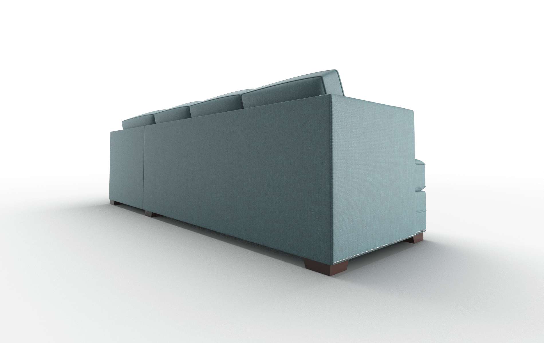 Riga Rocket Peacock Panel espresso legs 5