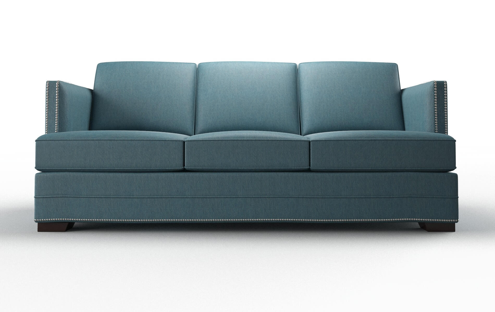 Riga Royale Electric_blue Sofa espresso legs 1