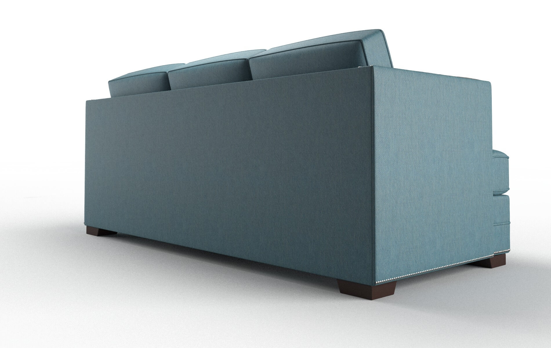 Riga Royale Electric_blue Sofa espresso legs 5