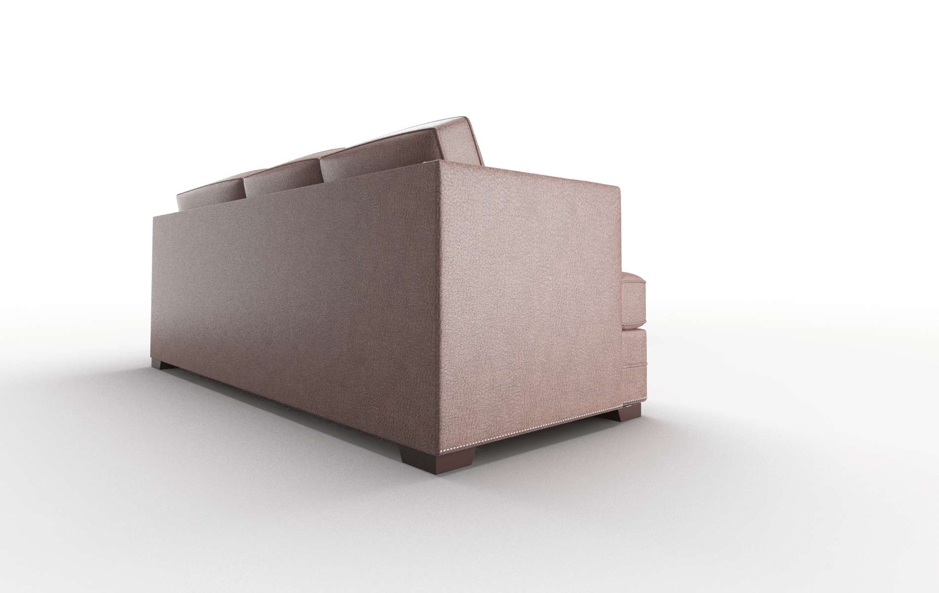 Riga Royale Mocha Sectional espresso legs 3