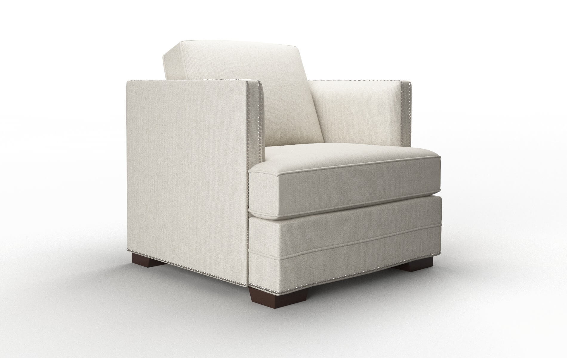Riga Sasha Linen Chair espresso legs 2