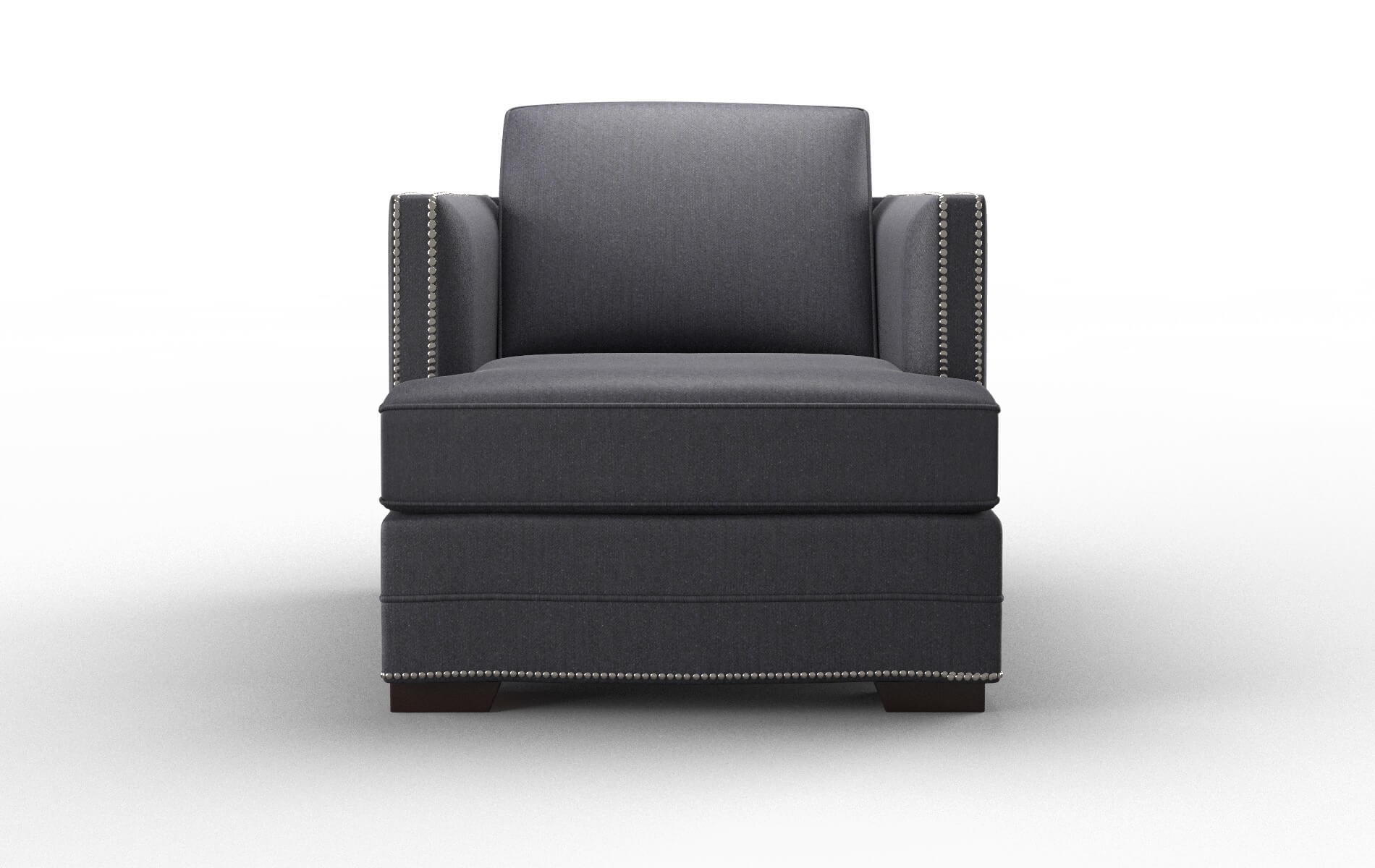 Riga Sasha navy Chair Espresso Legs  1