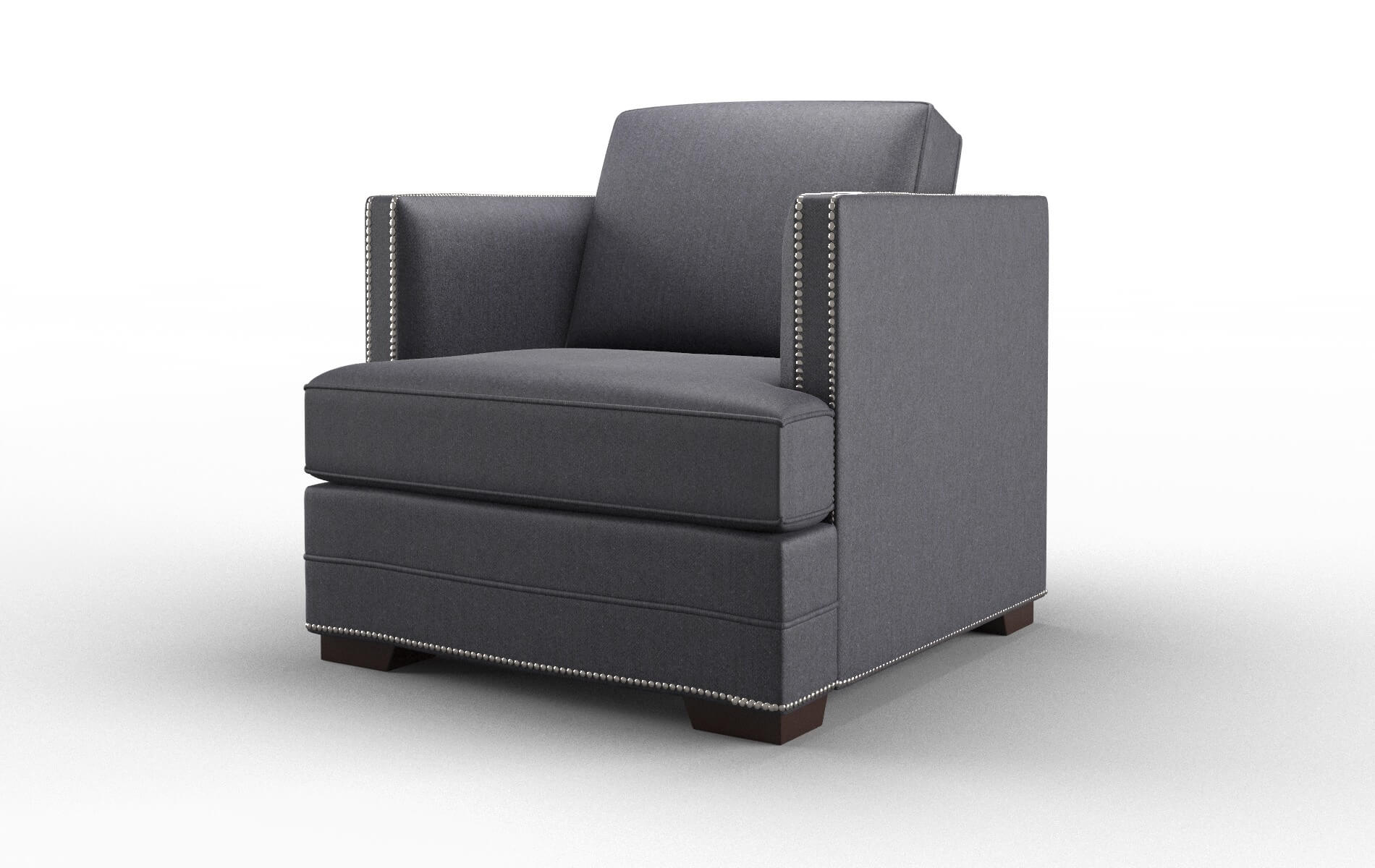 Riga Sasha Navy Chair espresso legs 4