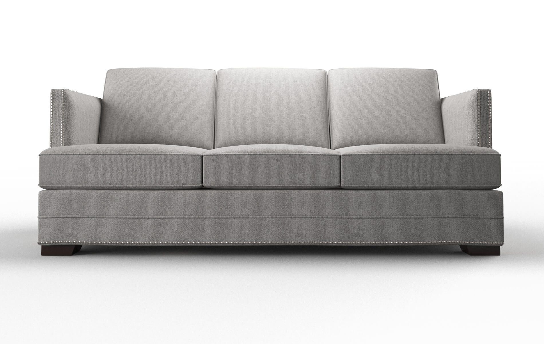 Riga Sasha Silver Sofa espresso legs 1