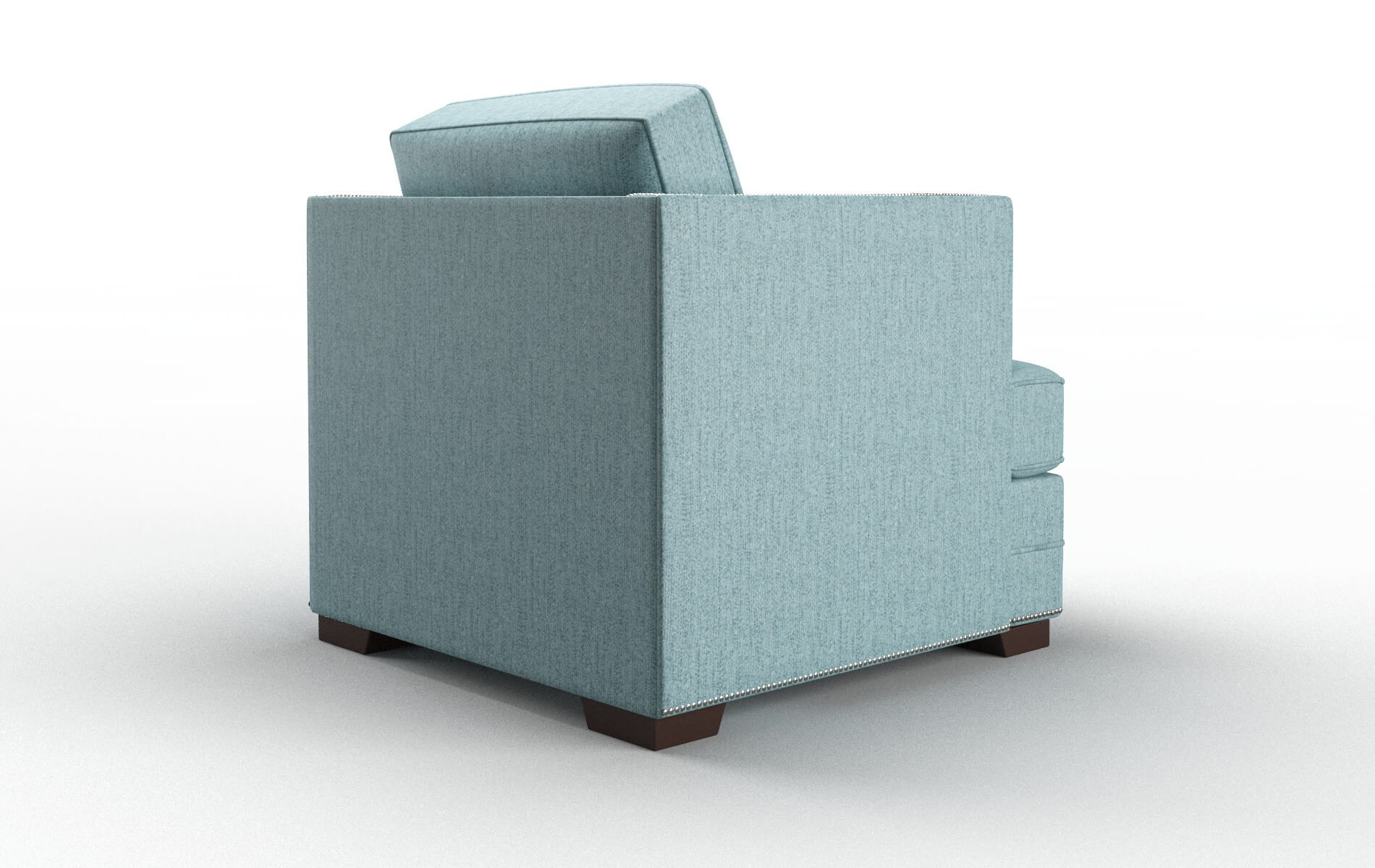 Riga Sasha Teal Chair espresso legs 5