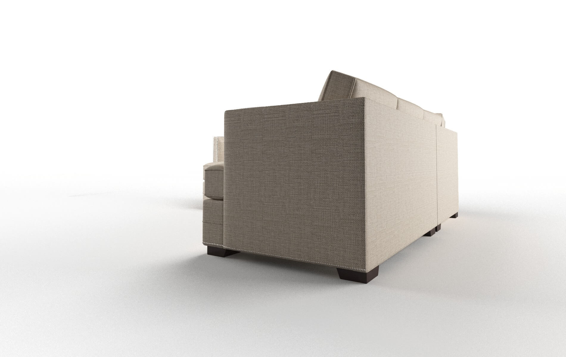 Riga Sosoftness 74 Sectional espresso legs 4