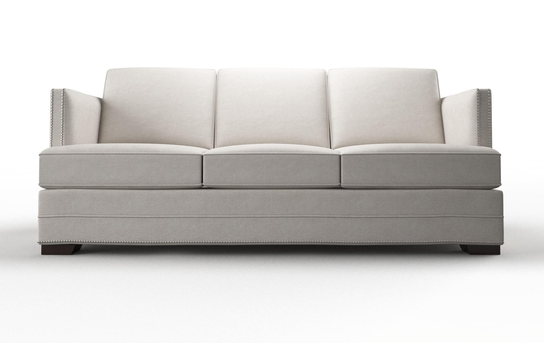 Riga Suave Dove Sofa espresso legs 1