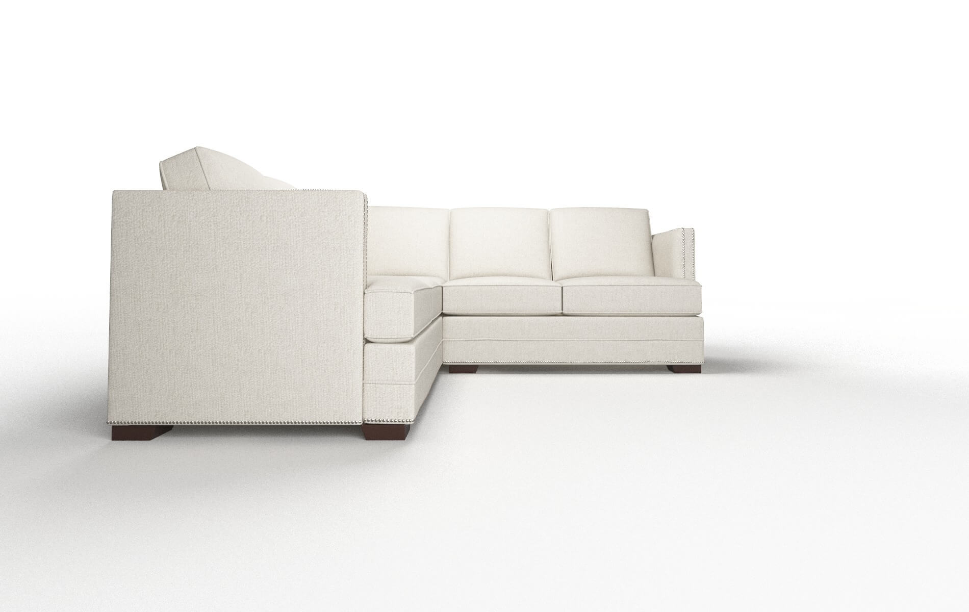 Riga Terrain Natural Sectional espresso legs 2