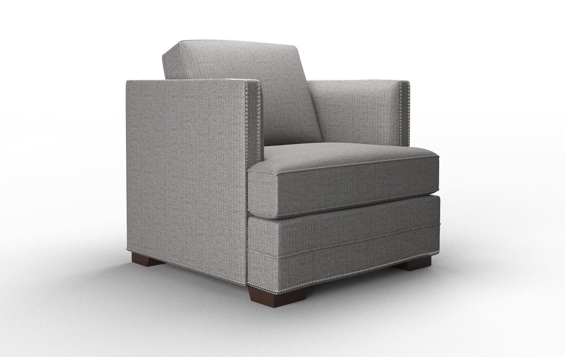 Riga Terrain Oatmeal Chair espresso legs 2