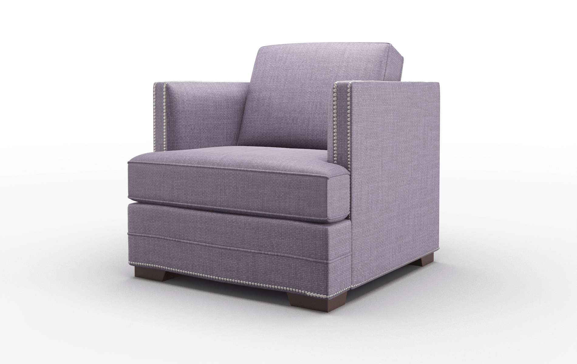 Riga Tess Blackberry Chair espresso legs 4