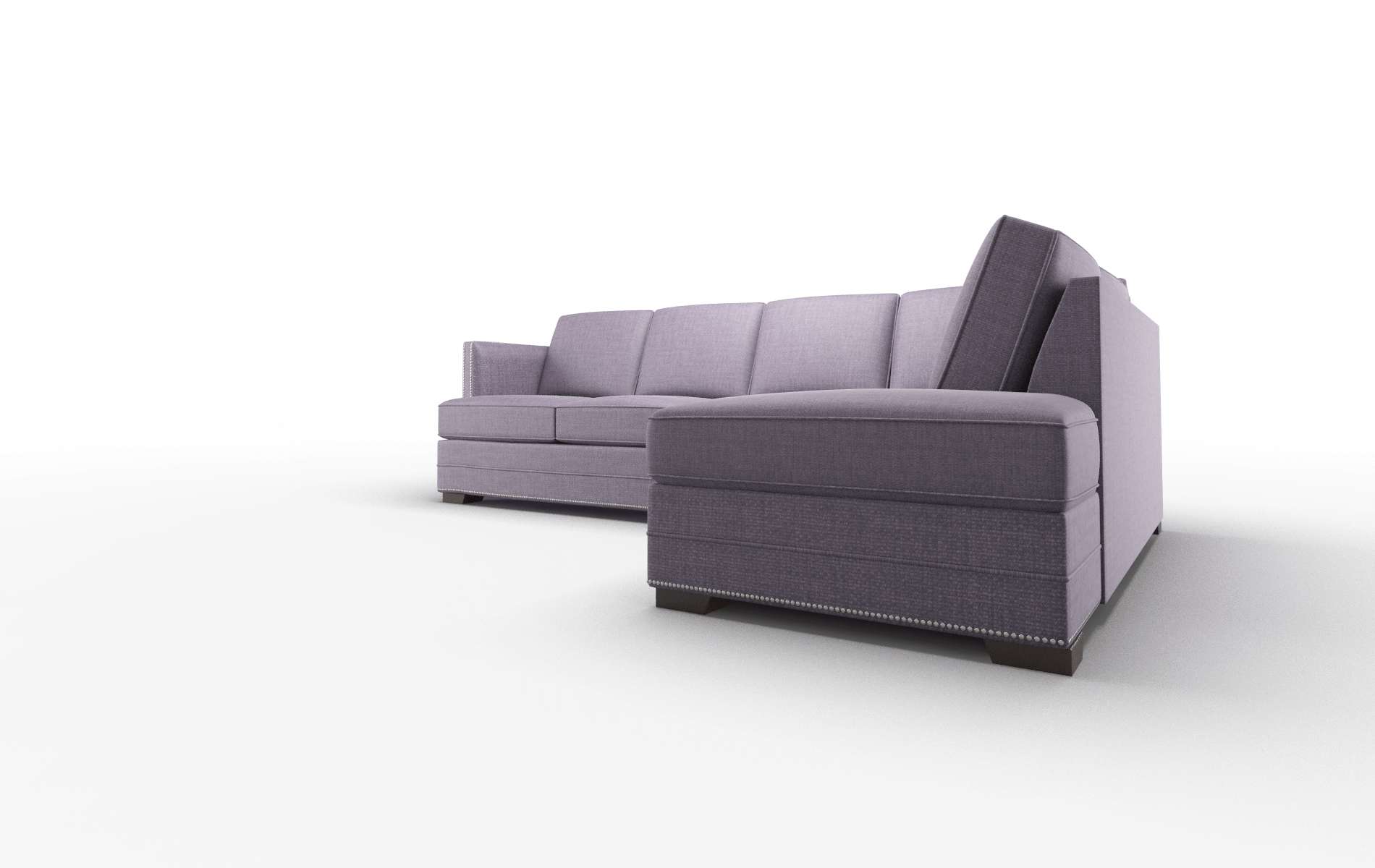 Riga Tess Blackberry Panel espresso legs 4