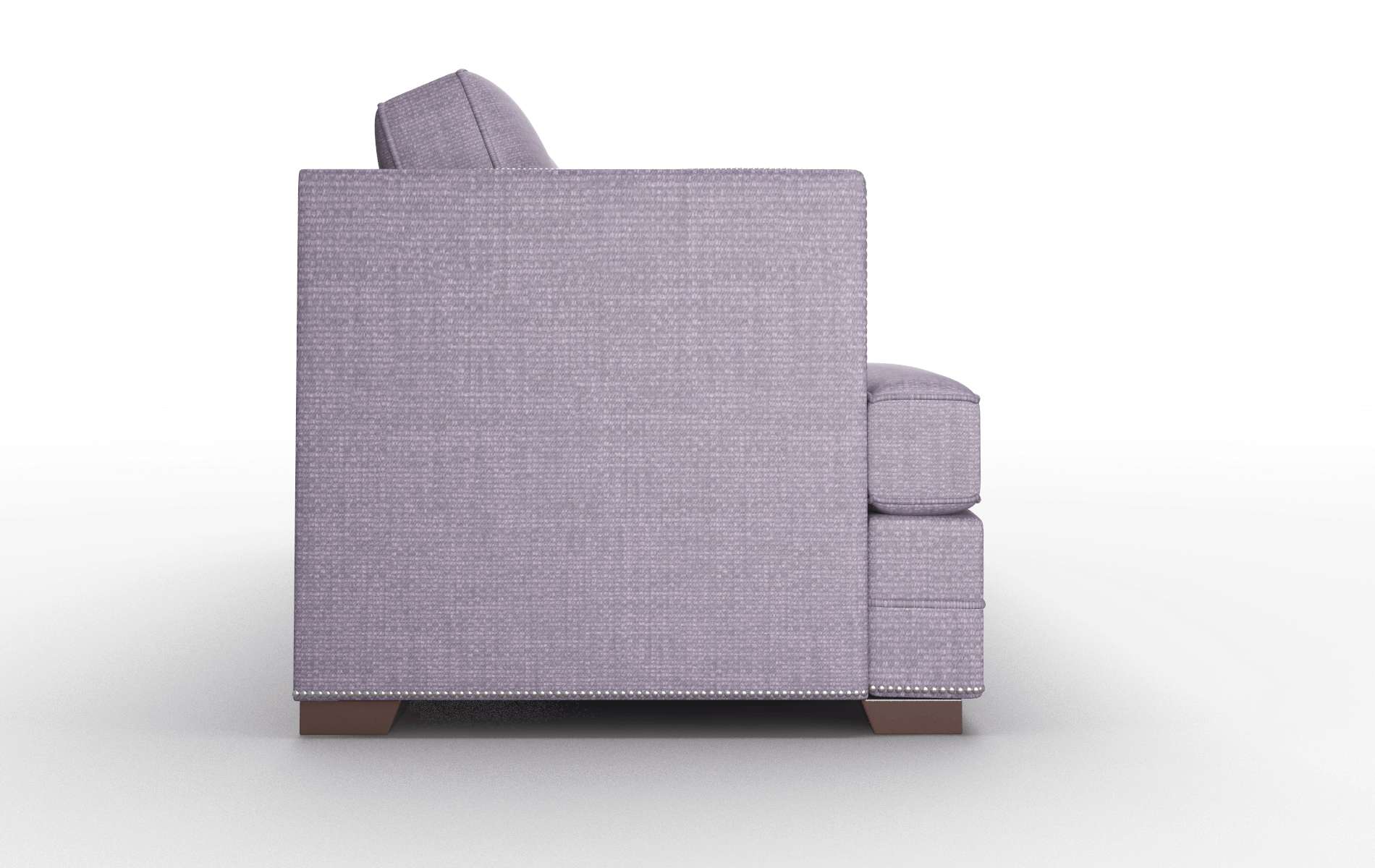 Riga Tess Blackberry Sofa espresso legs 3