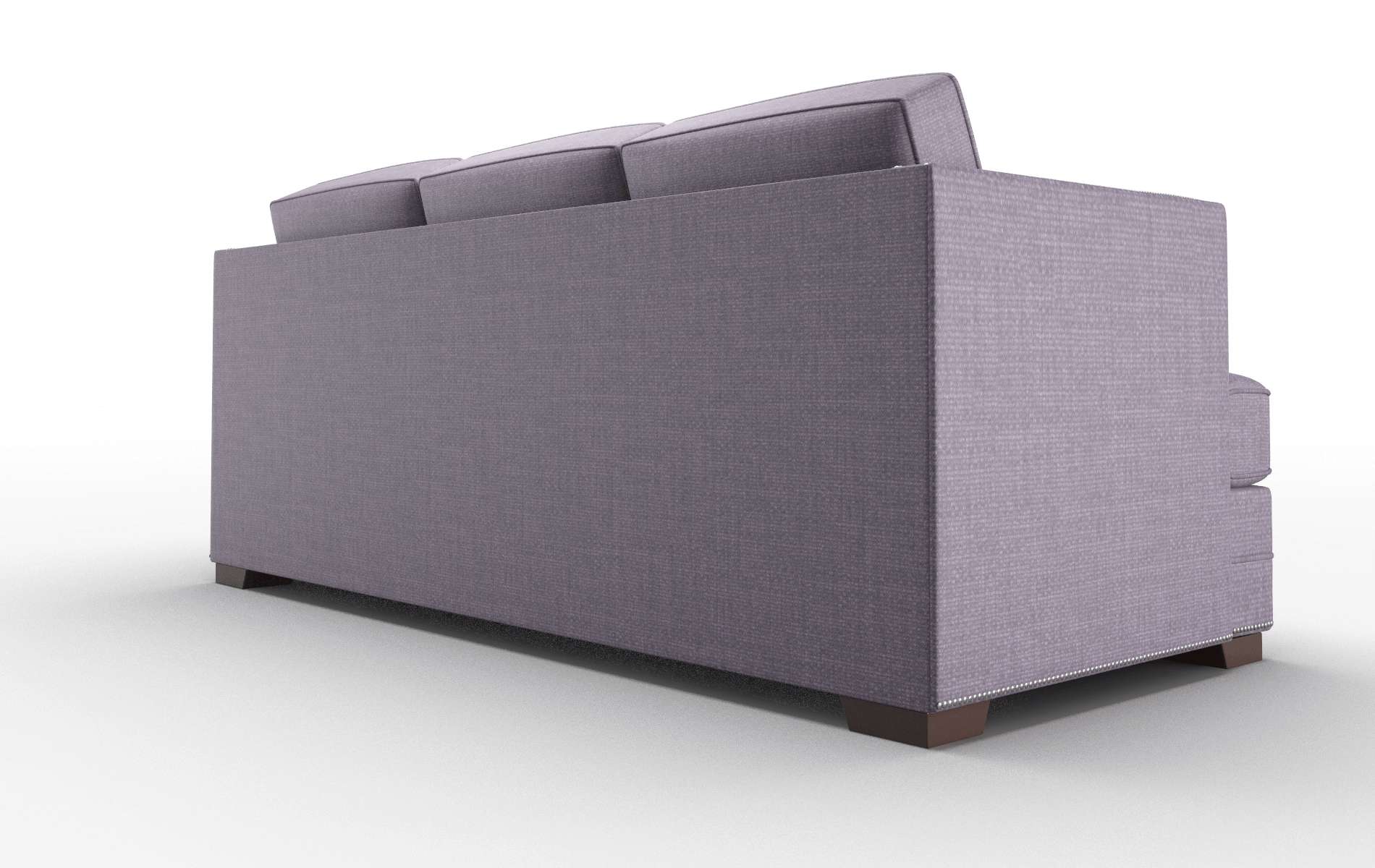 Riga Tess Blackberry Sofa espresso legs 5