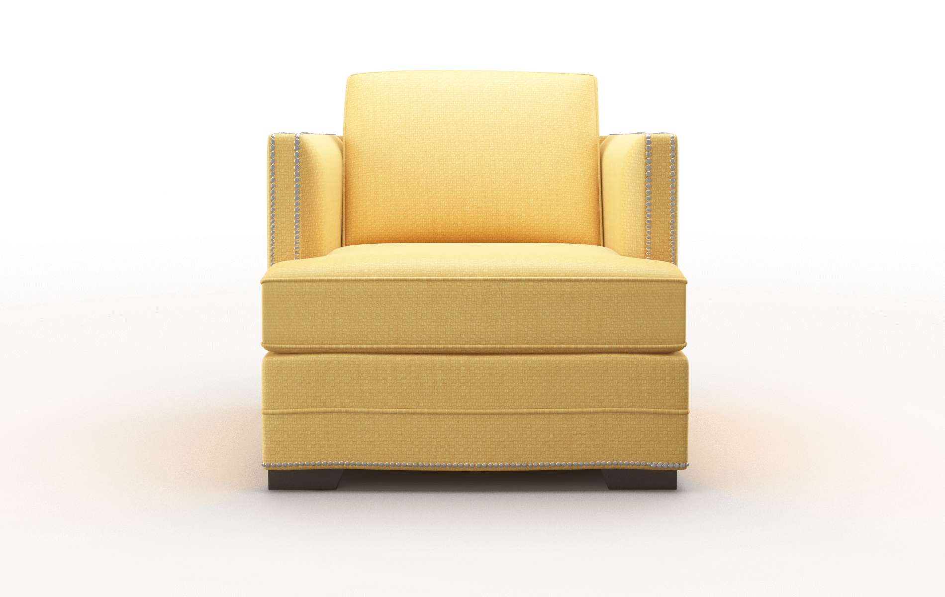 Riga Tess Turmeric Chair espresso legs 1