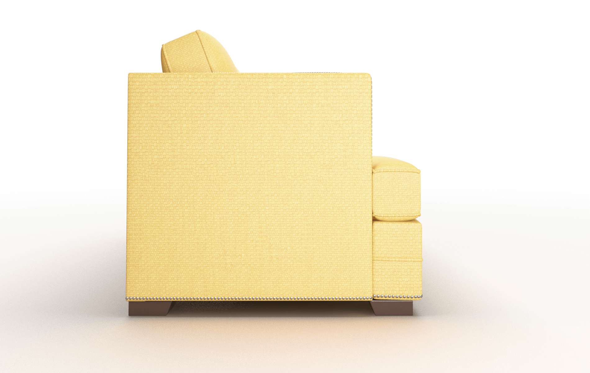 Riga Tess Turmeric Sofa espresso legs 3