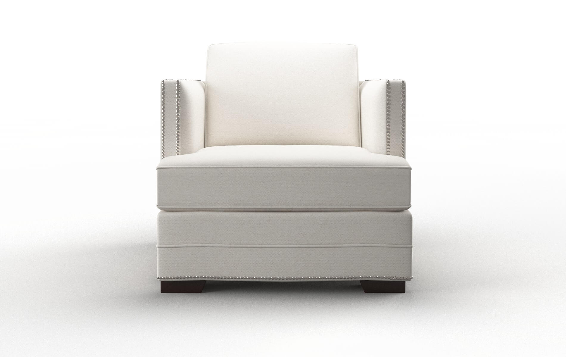 Riga Venice eggshell Chair Espresso Legs  1