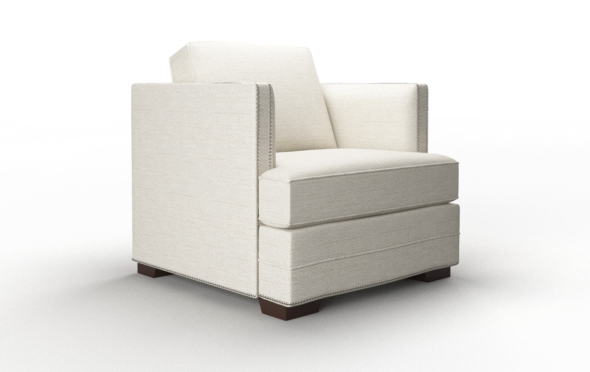 Riga Venus Cream Chair espresso legs 2