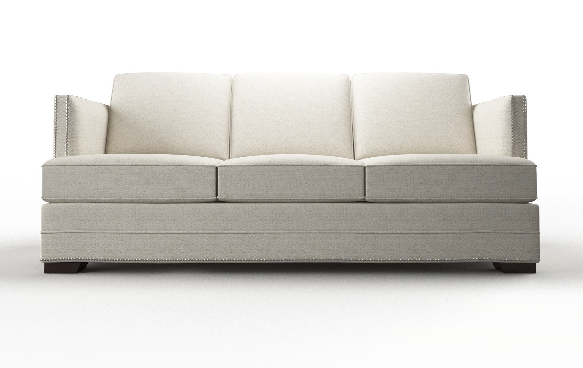 Riga Venus Cream Sofa espresso legs 1