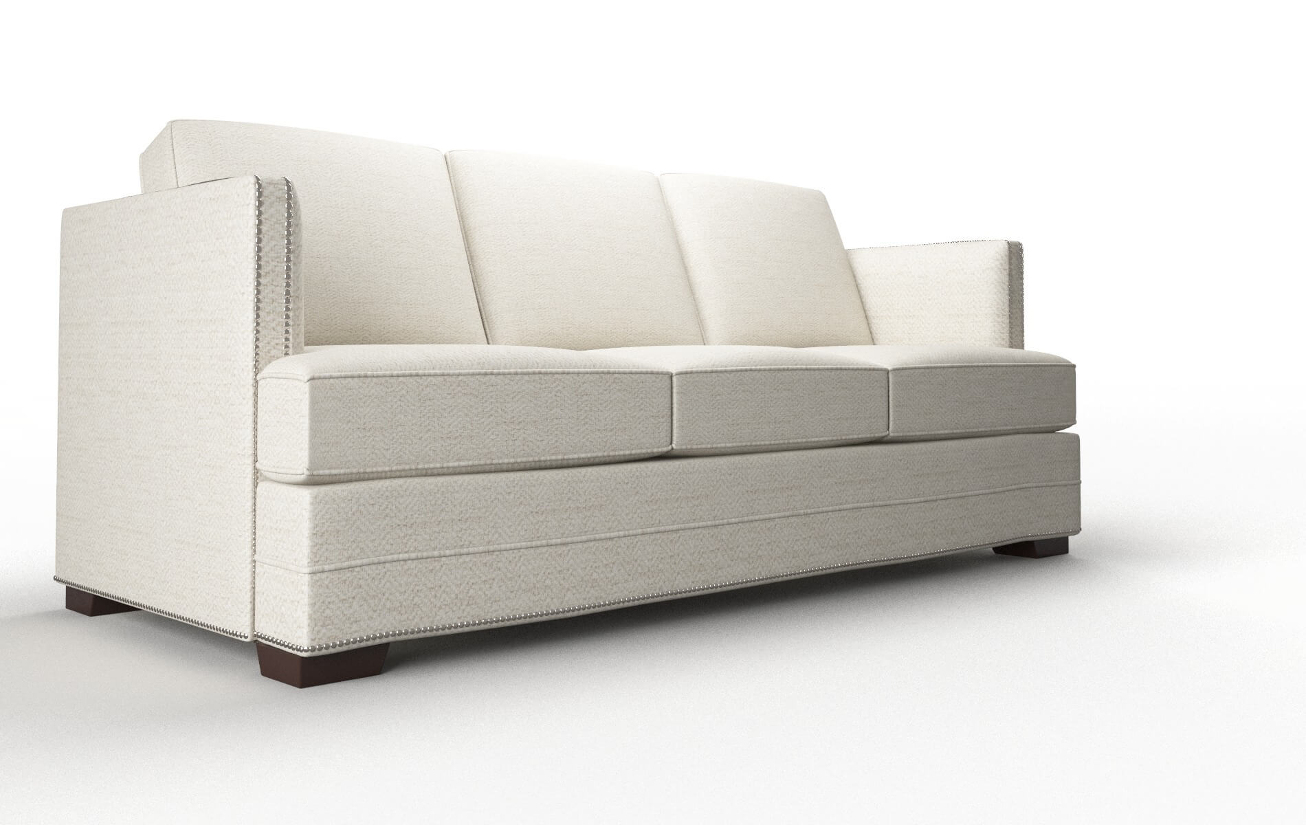 Riga Venus Cream Sofa espresso legs 2