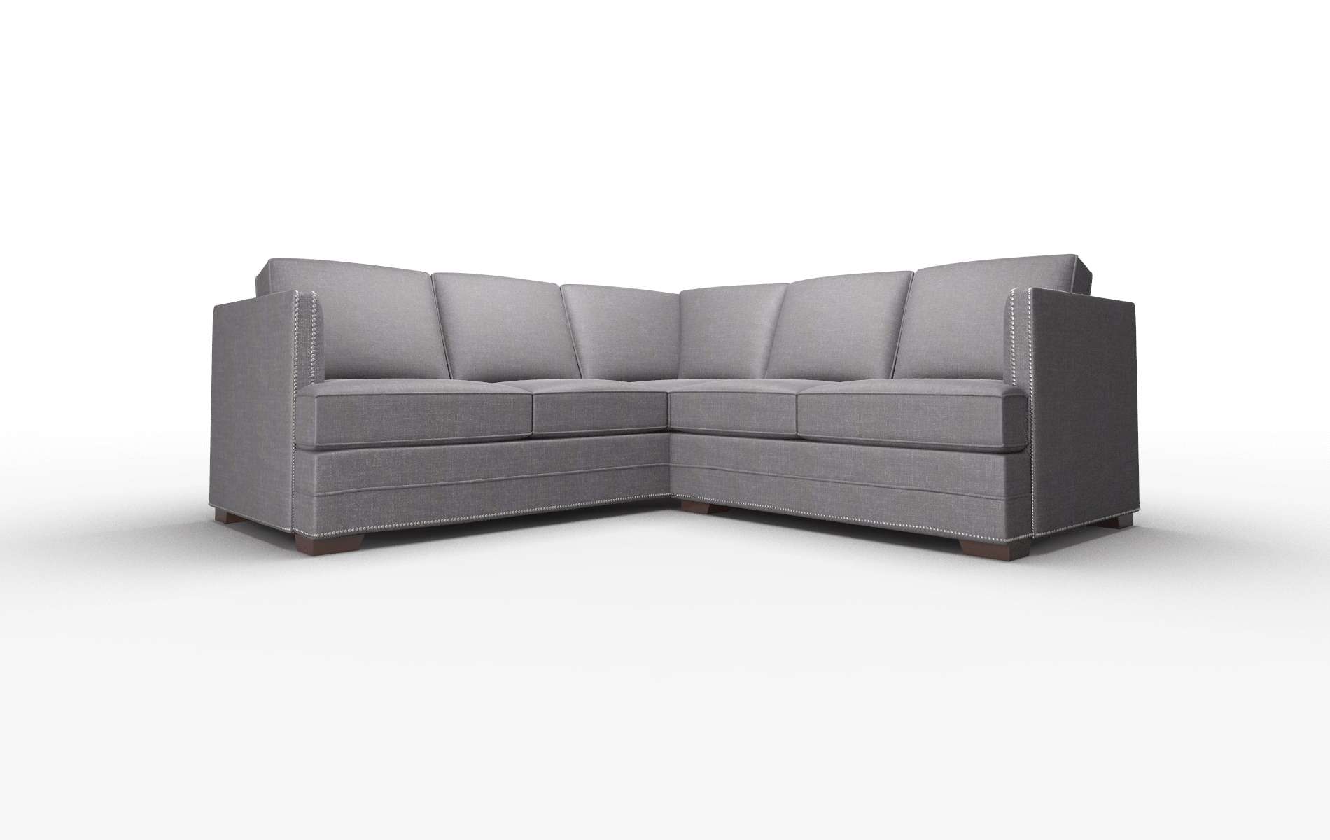 Riga Venus Onyx Sectional espresso legs 1