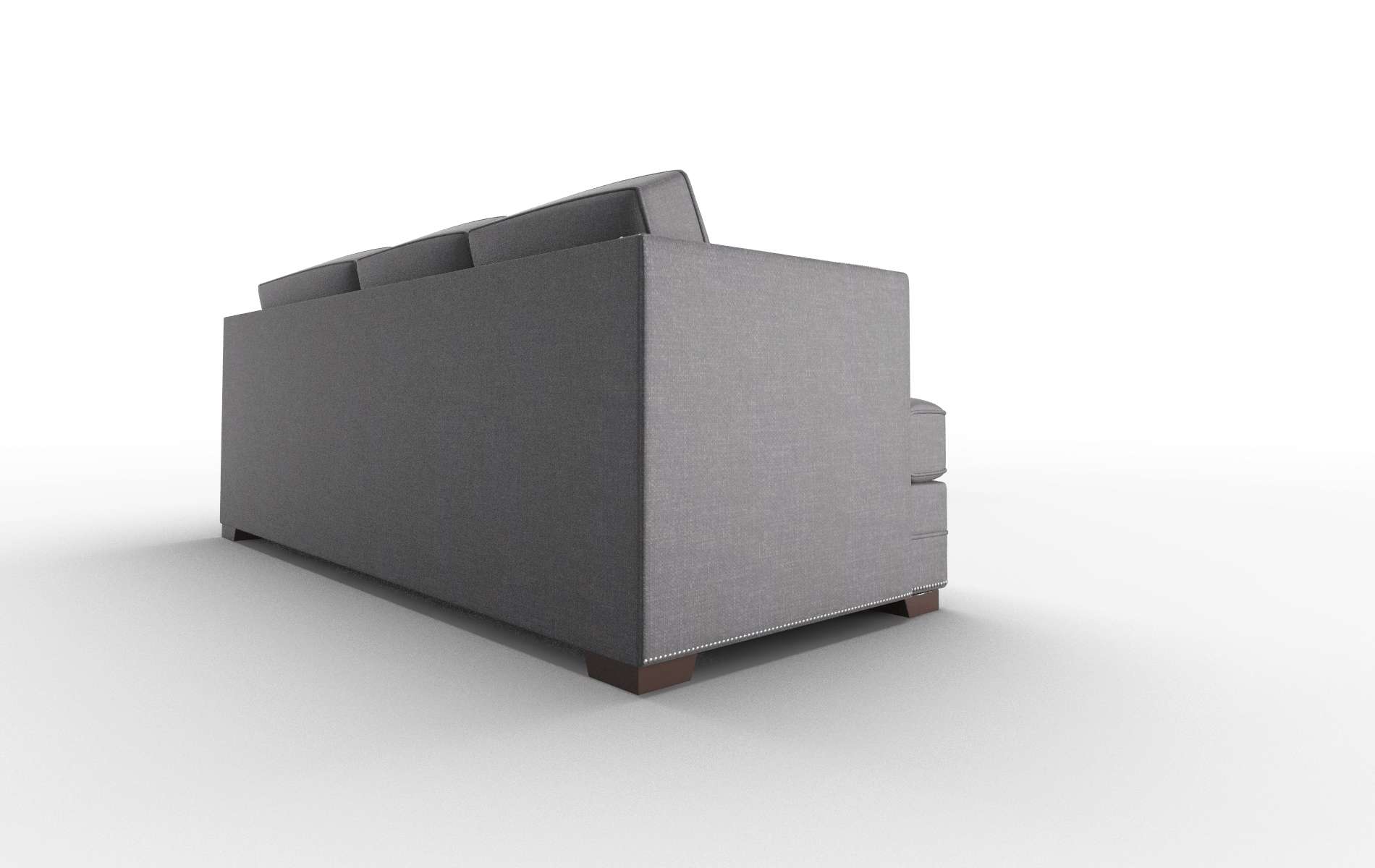 Riga Venus Onyx Sectional espresso legs 3