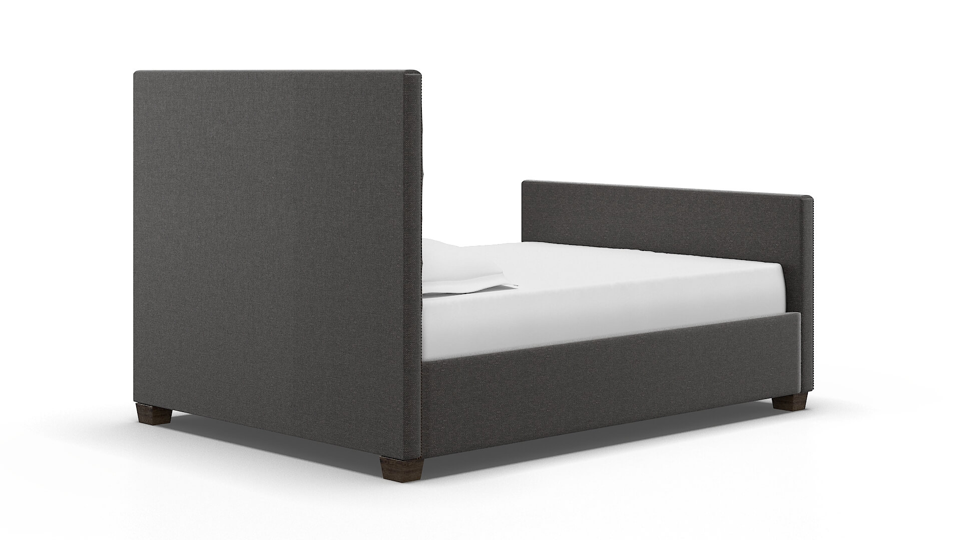 Rimini Avenger Denim Bed espresso legs 4