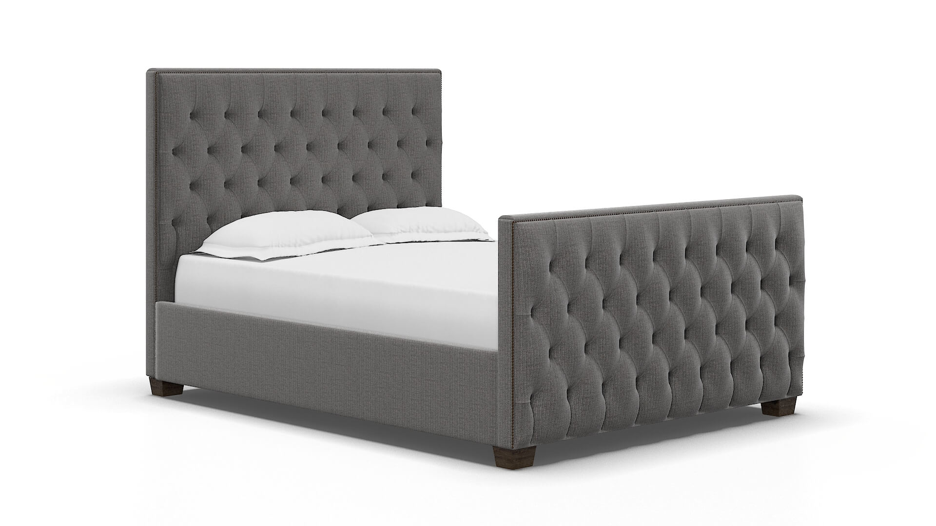 Rimini Avenger Zinc Bed espresso legs 2