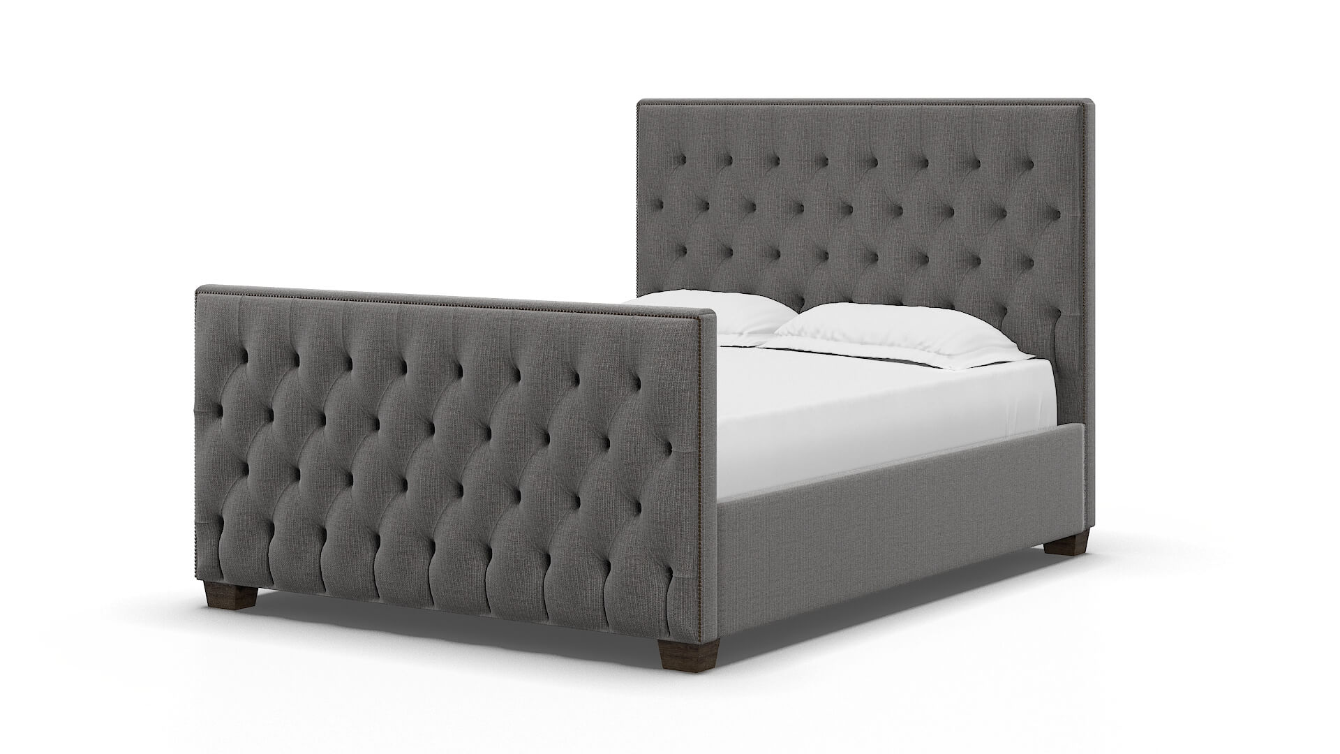 Rimini Avenger Zinc Bed espresso legs 5