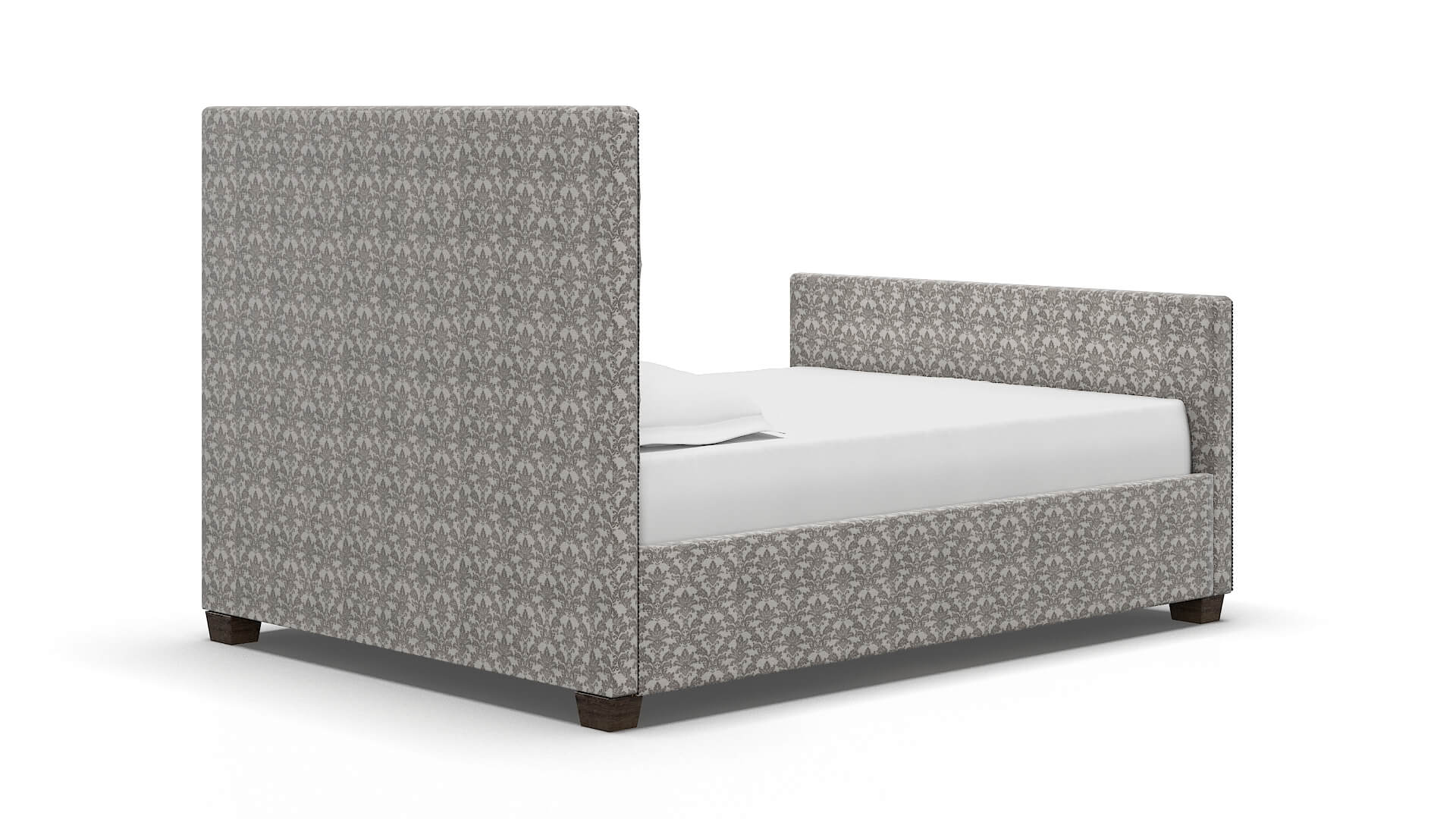 Rimini Bergamo Dove Bed espresso legs 4