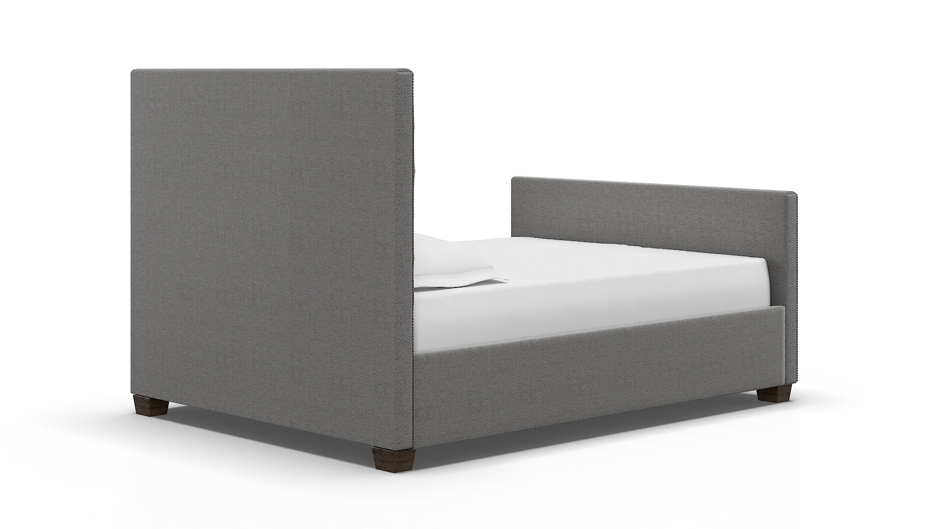 Rimini Catalina Steel Bed espresso legs 4