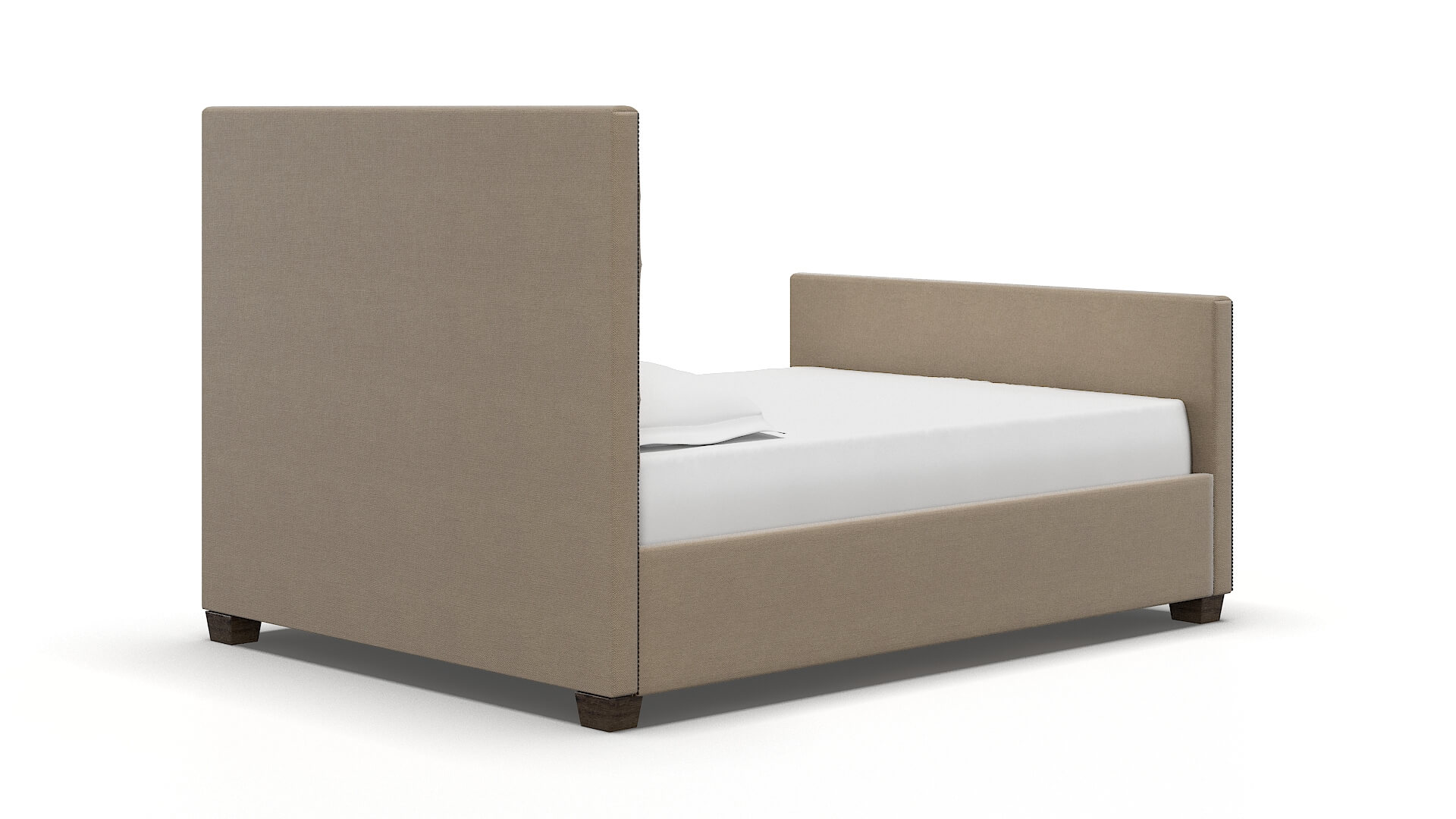 Rimini Chance Platinum Bed espresso legs 4
