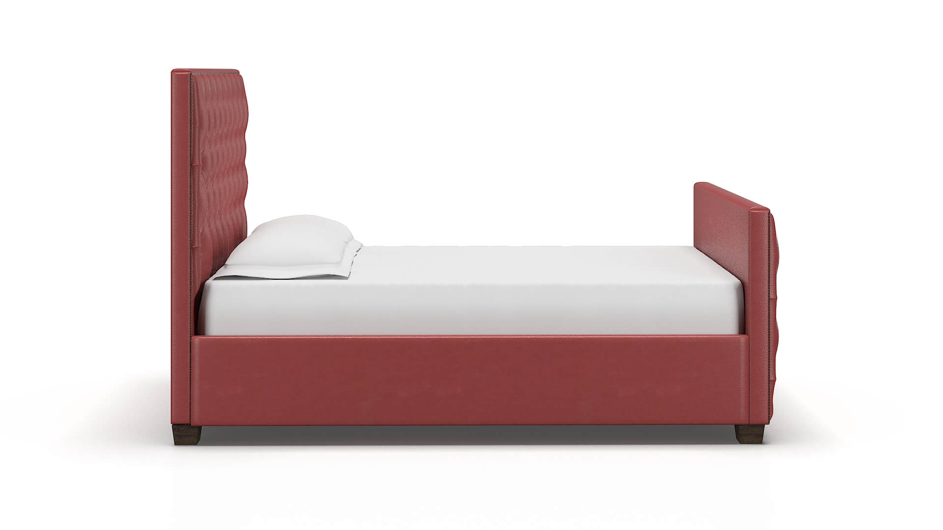 Rimini Dillion Cordovan Bed espresso legs 3