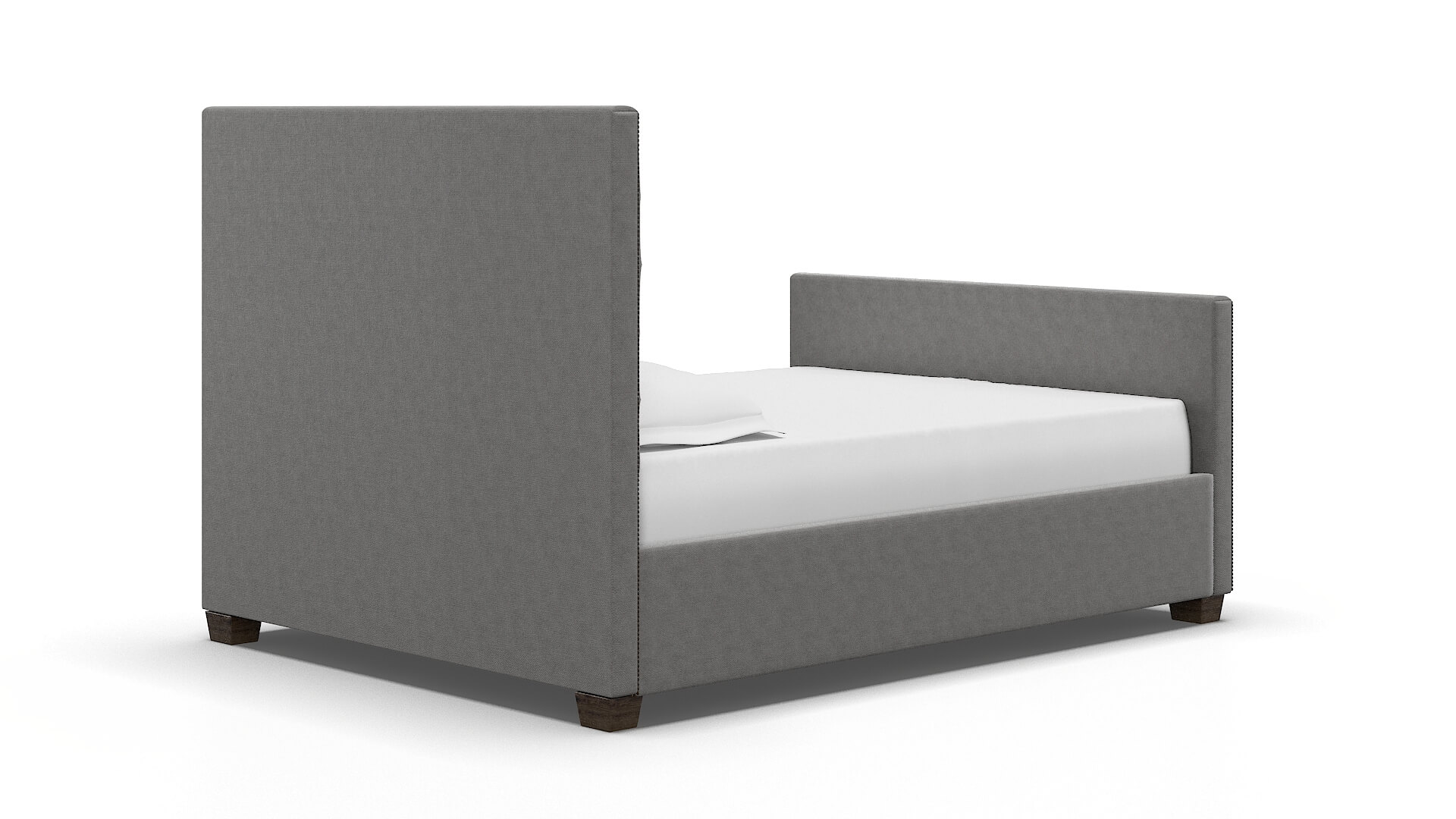 Rimini Dream_d Charcoal Bed espresso legs 4