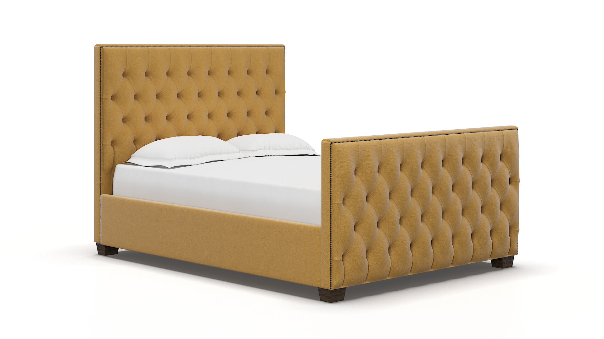 Rimini Dream_d Sunflower Bed espresso legs 2