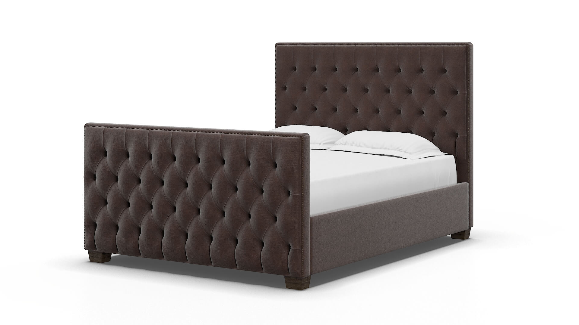 Rimini Insight Cafe Bed espresso legs 5
