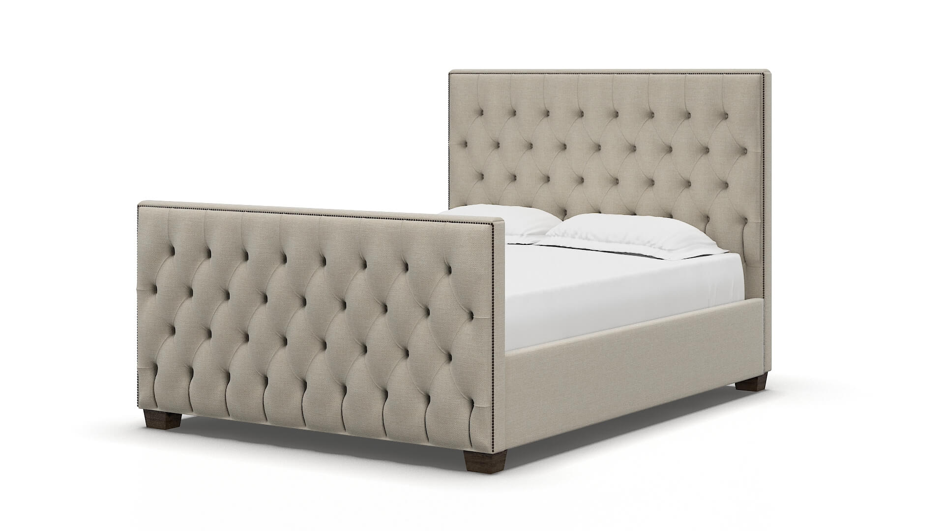 Rimini Keylargo Almond Bed espresso legs 5