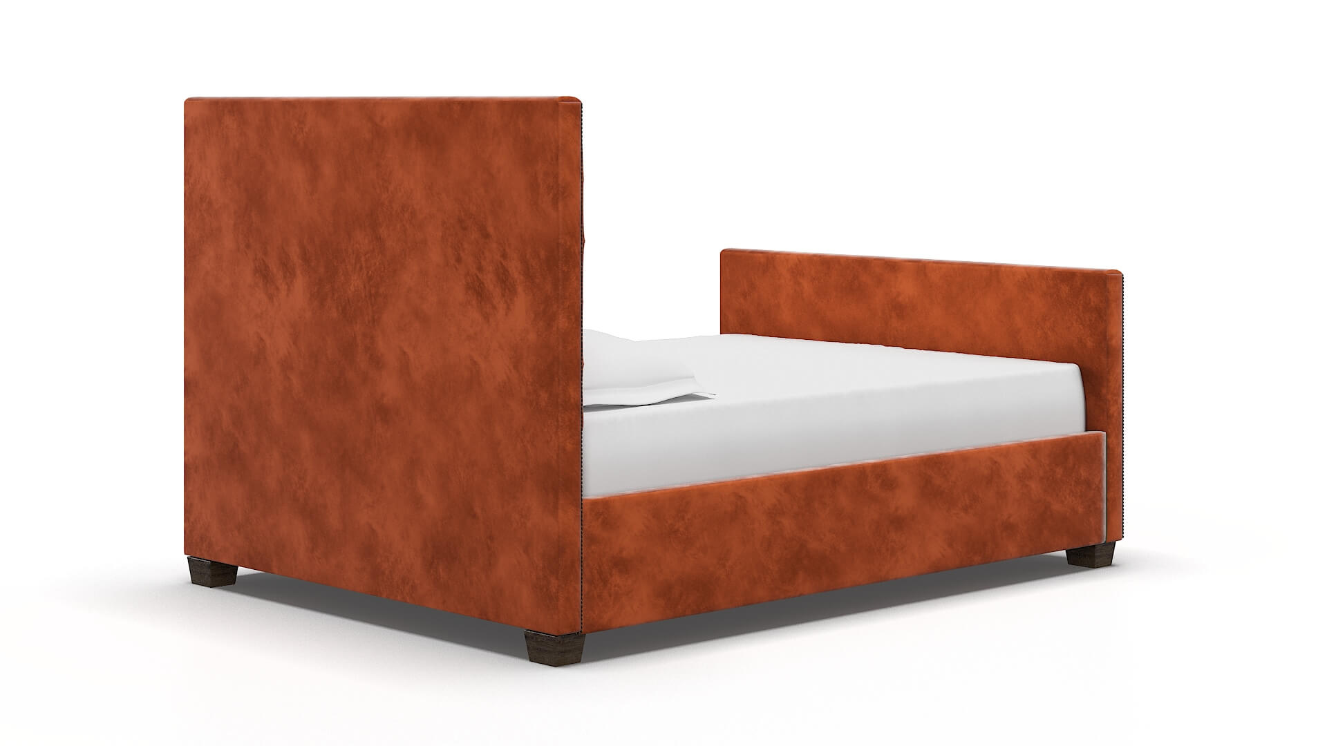 Rimini Loft Copper Bed espresso legs 4