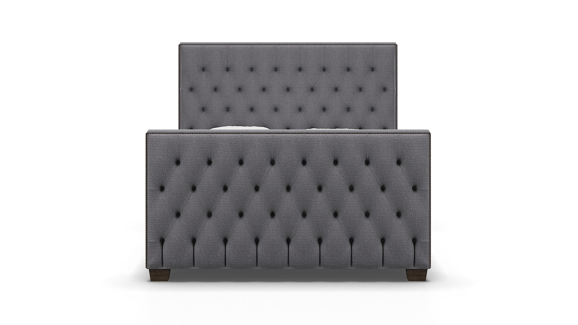 Rimini Parker Ash Bed espresso legs 1