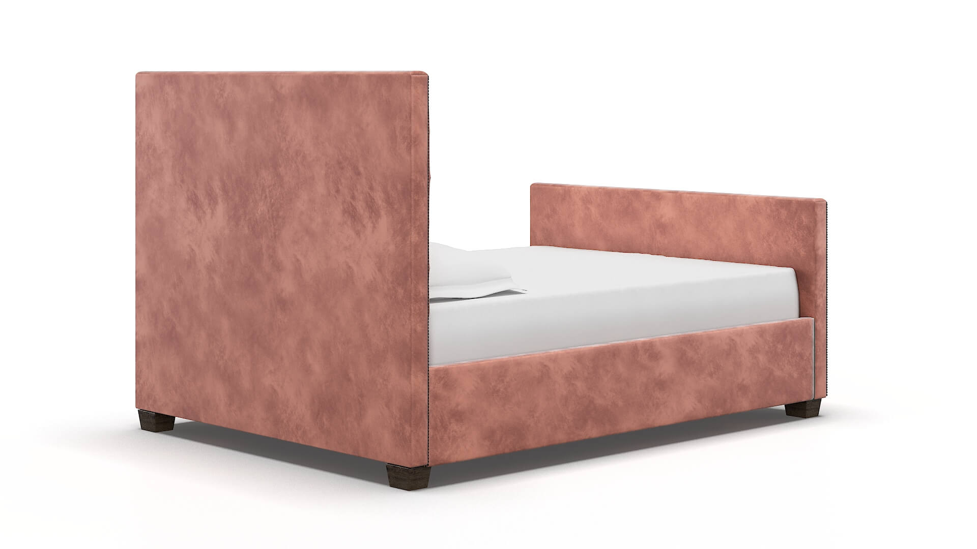 Rimini Royale Blush Bed espresso legs 4