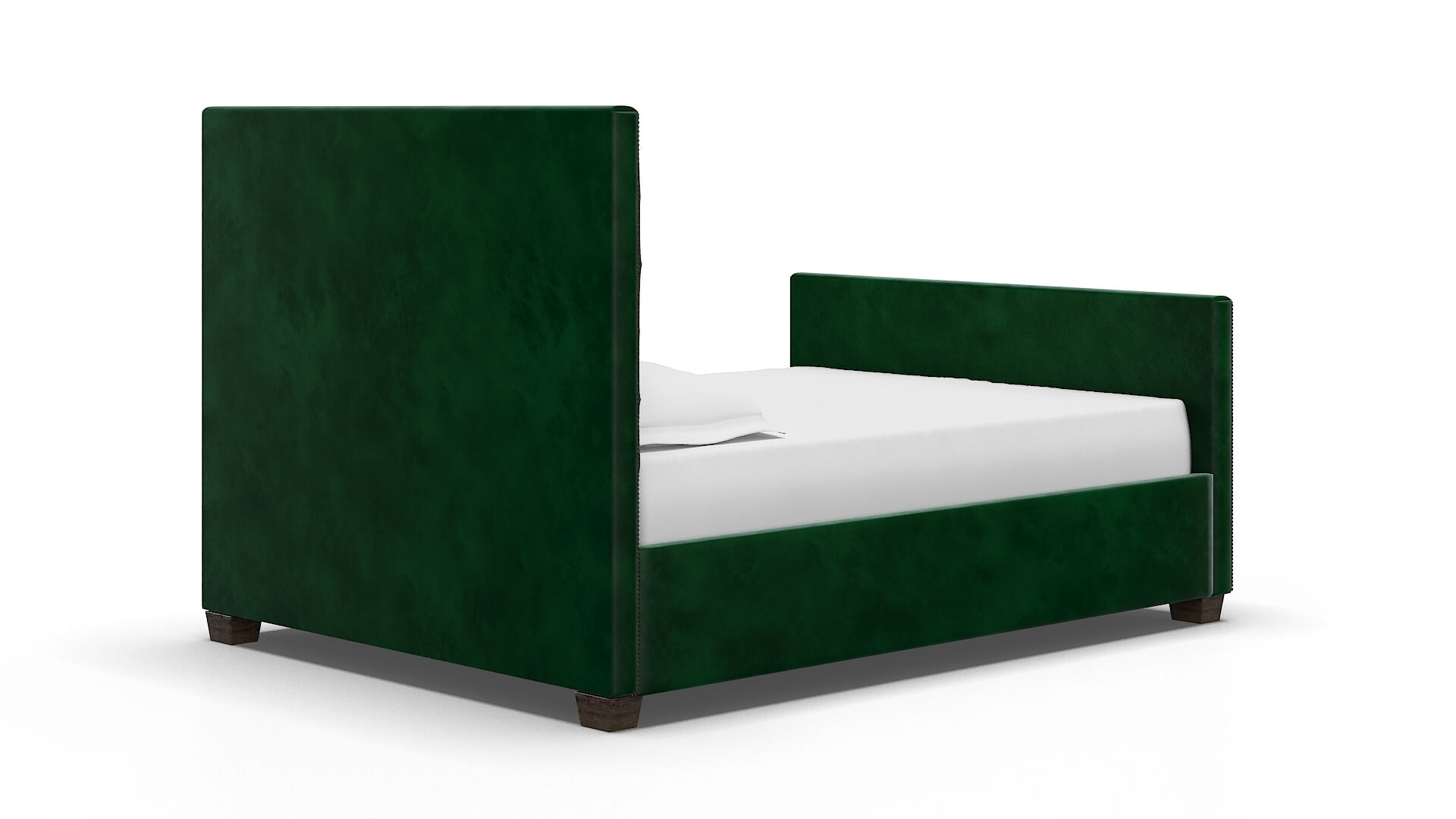 Rimini Royale Evergreen Bed espresso legs 4
