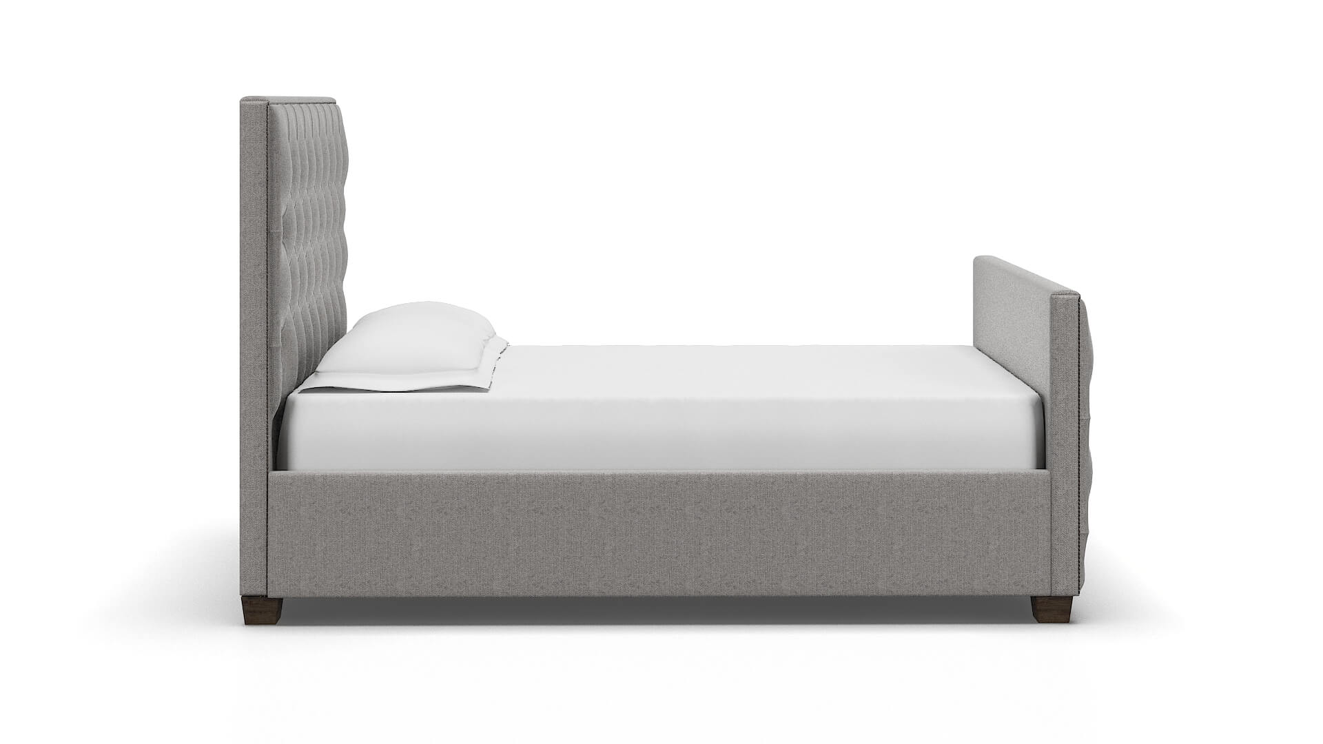 Rimini Sasha Silver Bed espresso legs 3