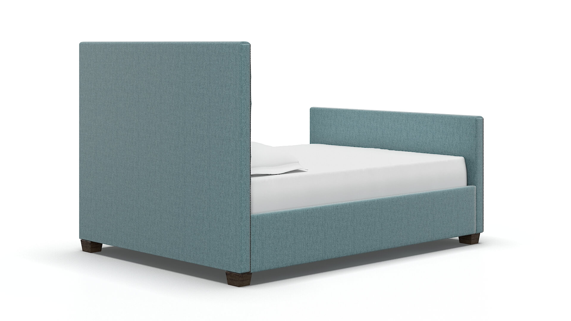 Rimini Sasha Teal Bed espresso legs 4