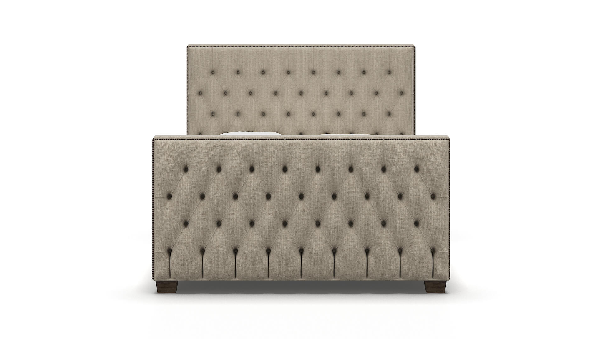 Rimini Urban_d Silver Bed espresso legs 1