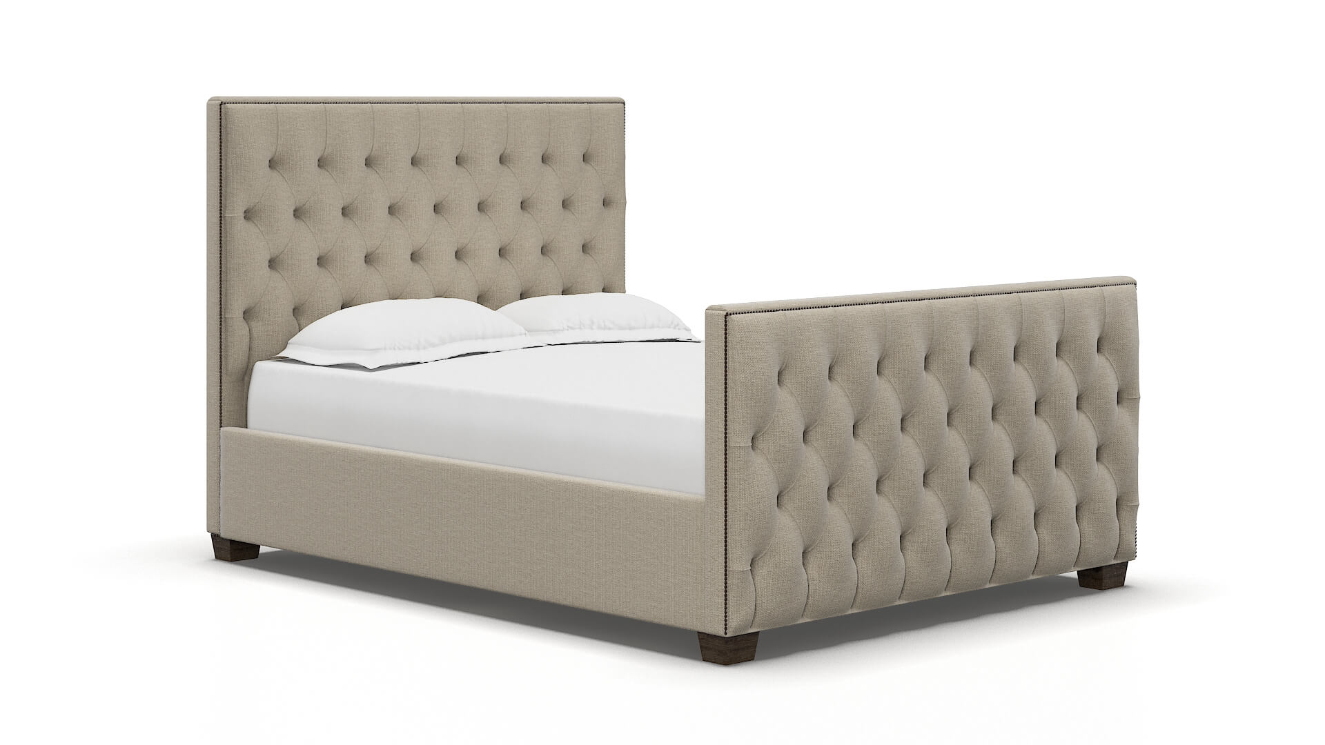 Rimini Urban_d Silver Bed espresso legs 2