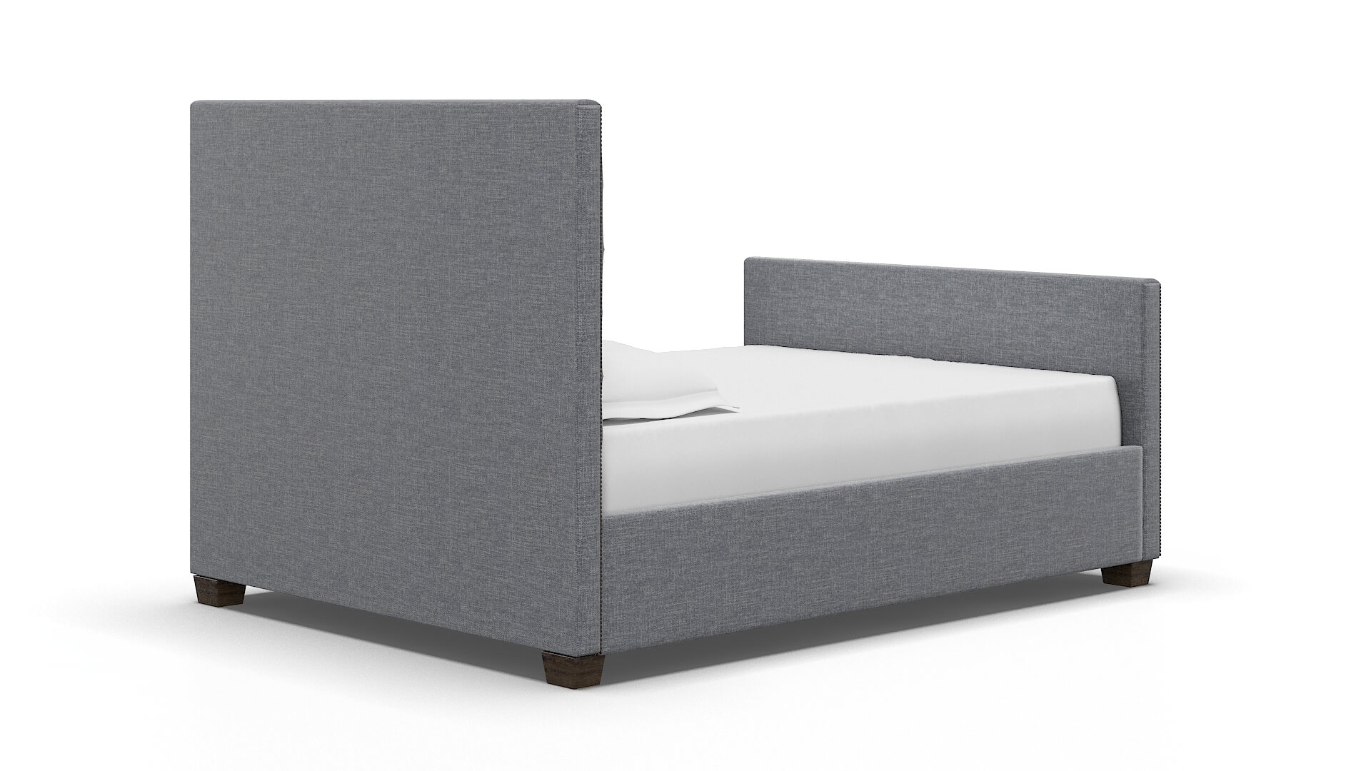 Rimini Venus Mist Bed espresso legs 4