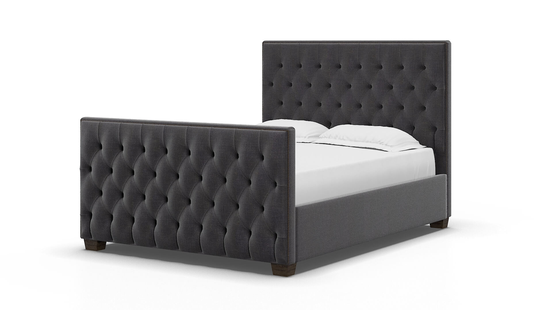 Rimini Venus Onyx Bed espresso legs 5