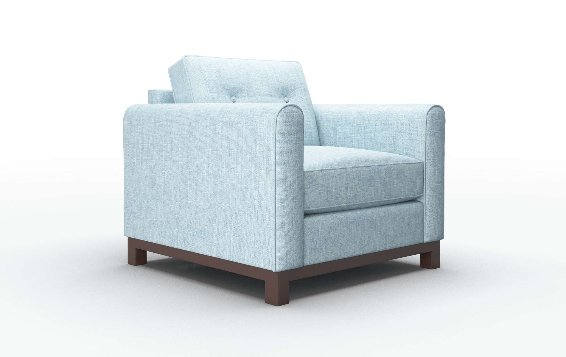 Rio Atlas Turquoise Chair espresso legs 2