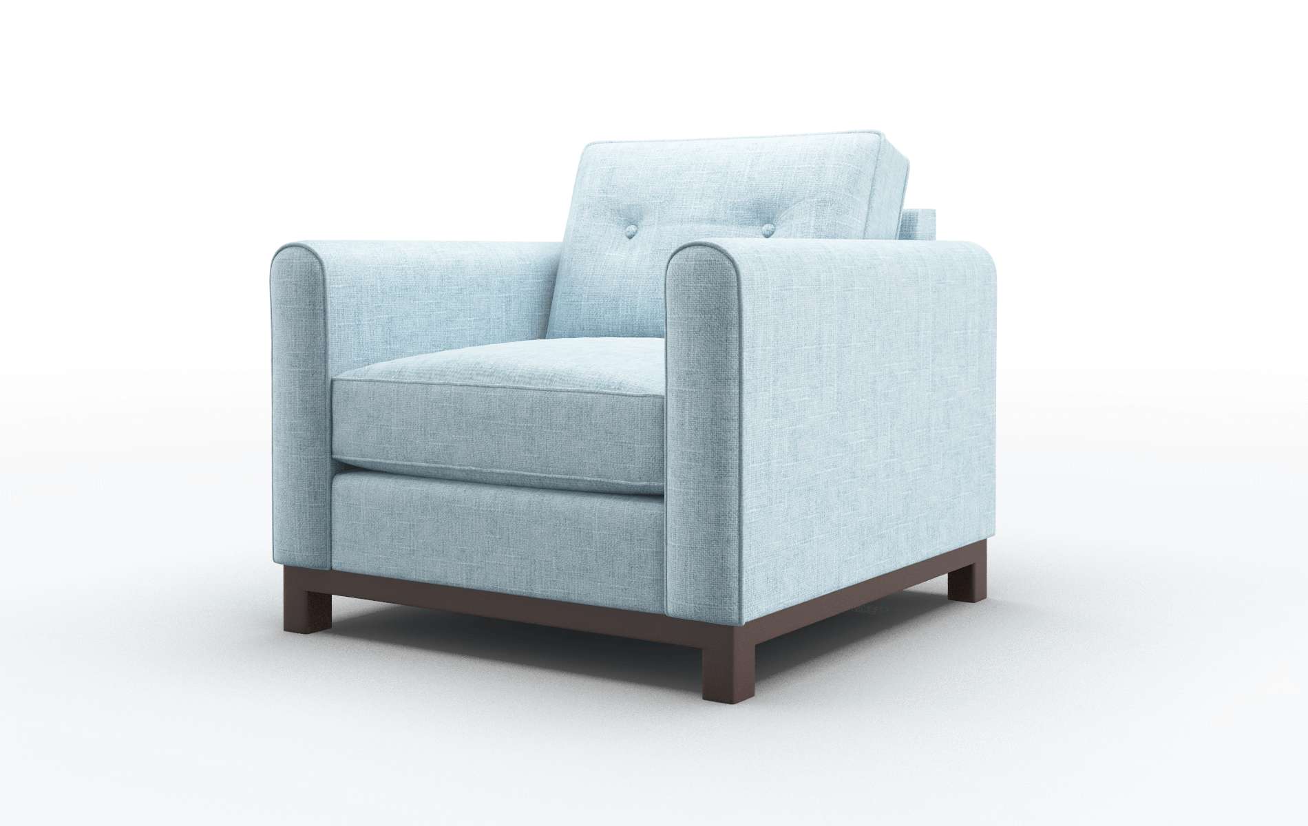Rio Atlas Turquoise Chair espresso legs 4
