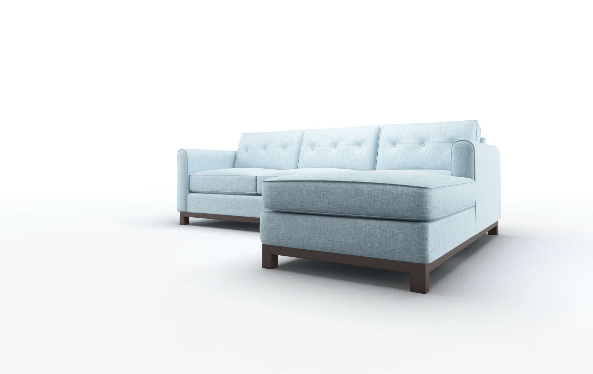 Rio Atlas Turquoise Panel espresso legs 4