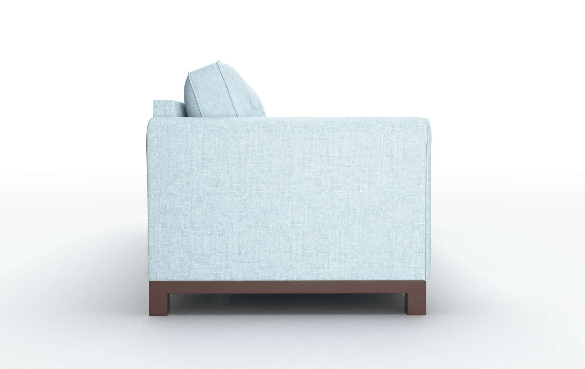 Rio Atlas Turquoise Sofa espresso legs 3